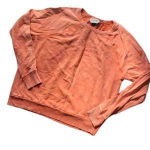 ***SOLD***Like New Faded Orange Sweatshirt